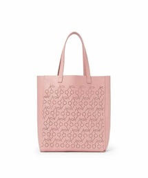 【未使用タグ付き】ボンポワンチェリー刺繍のデニムショルダーバッグ 未使用タグ付きボンポワンチェリー刺繍のデニムショルダーバッグ