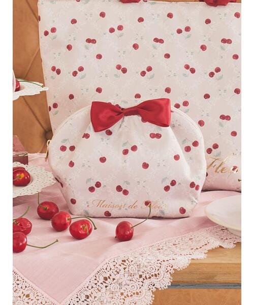 Maison de FLEUR（メゾンドフルール）の「チェリーリボンポーチ
