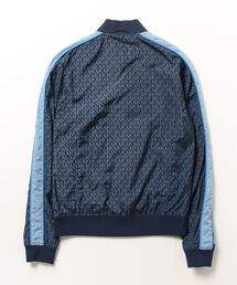 【極美品】マイケルコース ストライプ ボンバージャケット 総柄 M ブラウン MICHAEL KORS - タグ付き MICHAEL KORS スリーブストライプ