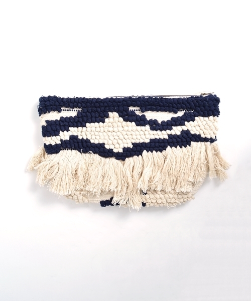 SHIPS for women(シップスフォーウィメン)の「《追加予約》フリンジクラッチ◆■(クラッチバッグ・レディース・ブラック/キャメル/ネイビー/ライトブルー・ONE SIZE)」の15枚目の写真