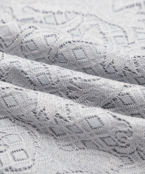 ワンピース octette COTTON SLUB OPS_2COLOR セール】Aラインドッキングニットワンピース（ワンピース