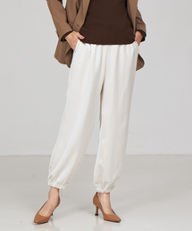 qualite | ヴィンテージサテンドローパンツ(その他パンツ)