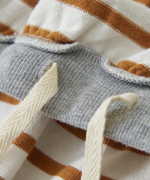 CUBE SUGAR（キューブシュガー）の「グラデーション染ボーダーカットソーロングスカート（スカート・レディース・パープル/ブラック/キャメル・M）」の22枚目の写真