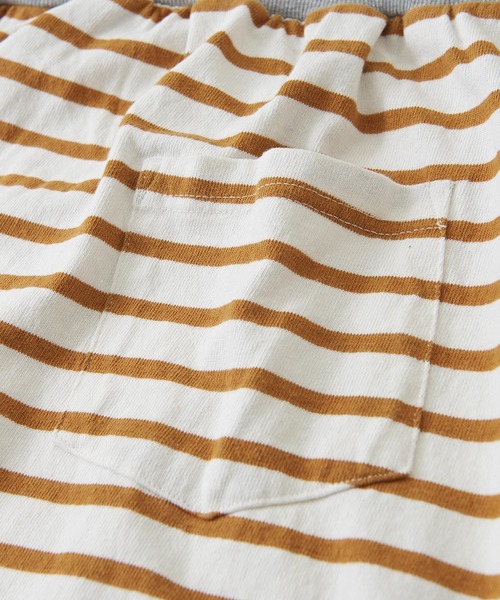 CUBE SUGAR（キューブシュガー）の「グラデーション染ボーダーカットソーロングスカート（スカート・レディース・パープル/ブラック/キャメル・M）」の6枚目の写真