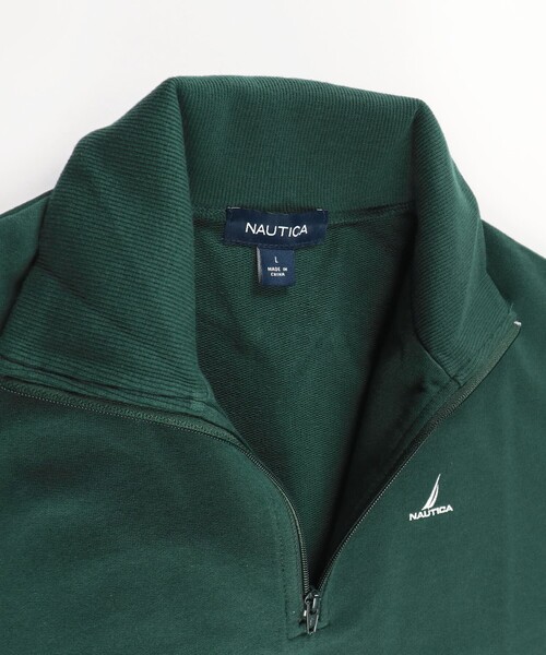 NAUTICA(ノーティカ)の「【NAUTICA/ノーティカ】ハーフジップベスト(ベスト・キッズ・ダークグリーン/ブラック・L/M/XS/S/XL)」の4枚目の写真