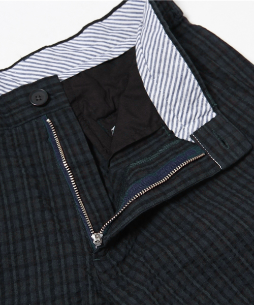 OUTLET（アウトレット）の「【CIAOPANIC TYPY】綿麻チェックサッカートラウザー（その他パンツ・メンズ・ブラック・LARGE/SMALL/MEDIUM）」の10枚目の写真