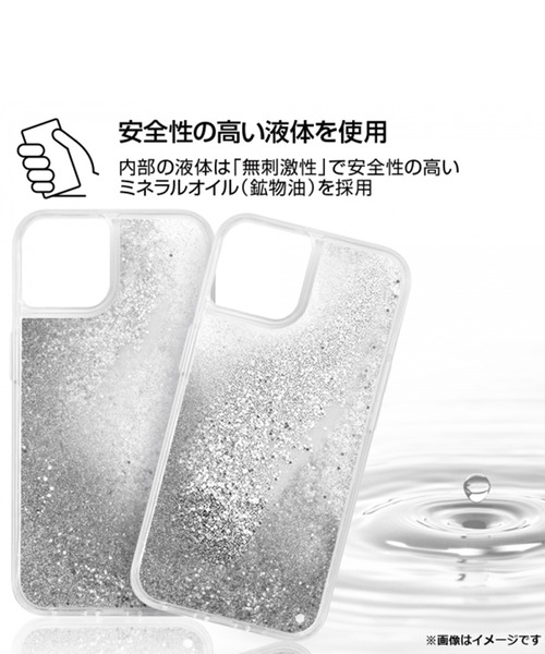 ディズニー/ピクサー ラメ グリッターiPhoneケース 14Pro対応