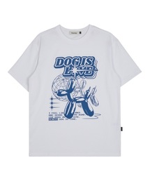 【WaiKei 】マジック バルーン ドッグ ハーフスリーブ Tシャツ / Magic balloon dog half sleeve tshirts