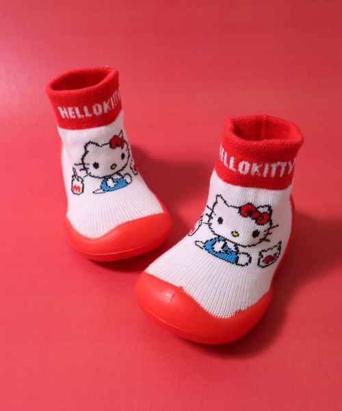 sanrio（サンリオ）の「(SK)【sanrio & Disney】ソックスシューズ（ベビーシューズ/ベビーソックス・キッズ・ベビーピンク/レッド/サックスブルー/イエロー/ブラック・X-SMALL/SMALL/MEDIUM/LARGE）」の5枚目の写真