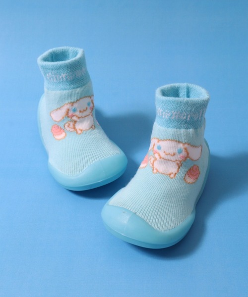 sanrio（サンリオ）の「(SK)【sanrio & Disney】ソックスシューズ（ベビーシューズ/ベビーソックス・キッズ・ベビーピンク/レッド/サックスブルー/イエロー/ブラック・X-SMALL/SMALL/MEDIUM/LARGE）」の3枚目の写真