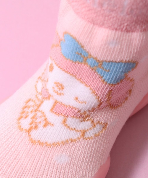 sanrio（サンリオ）の「(SK)【sanrio & Disney】ソックスシューズ（ベビーシューズ/ベビーソックス・キッズ・ベビーピンク/レッド/サックスブルー/イエロー/ブラック・X-SMALL/SMALL/MEDIUM/LARGE）」の14枚目の写真