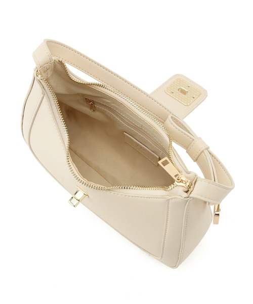 VIS（ビス）の「【180℃美人見え】ハンドルリボンワンショルダーバッグ（ハンドバッグ・レディース・グリーン/キナリ/ブラック・FREE）」の21枚目の写真