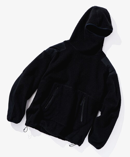 BEAMS（ビームス）の「BEAMS / フリース フーディ（パーカー・メンズ・グレー/ブラック・S/M/L/XL）」の12枚目の写真