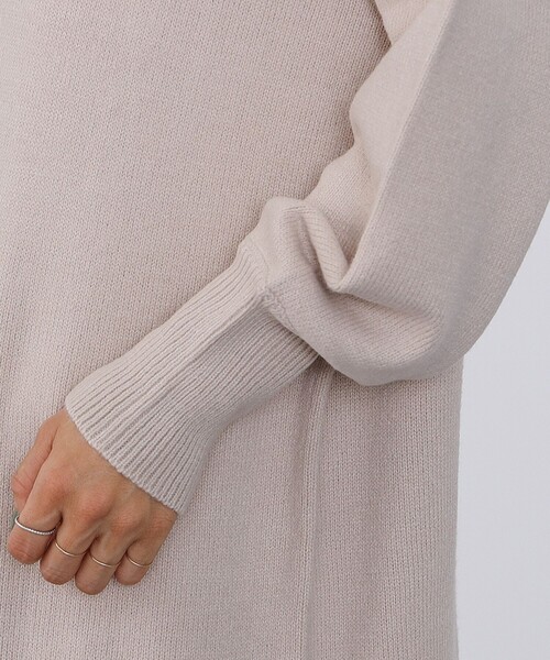 【セール】ハイネックレイヤード ニットワンピース(ワンピース)|BEAMS HEART(ビームスハート) 【セール】ハイネックレイヤード ニットワンピース(ワンピース)|BEAMS HEART(ビームスハート)