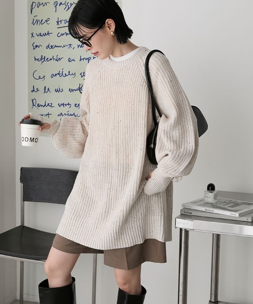 6341【美品】ブリーフィング　クルーネックニット　ボーダー　長袖　XL 6341【美品】ブリーフィング クルーネックニット ボーダー 長袖 XL