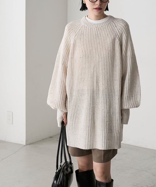 6341【美品】ブリーフィング　クルーネックニット　ボーダー　長袖　XL 6341【美品】ブリーフィング クルーネックニット ボーダー 長袖 XL