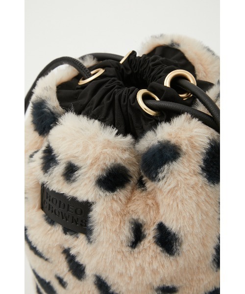 RODEO CROWNS WIDE BOWL(ロデオクラウンズワイドボウル)の「FAUX FUR BAG(ショルダーバッグ・レディース・ホワイト系その他/オレンジ/ライトグリーン・FREE)」の10枚目の写真
