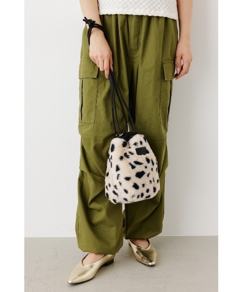 RODEO CROWNS WIDE BOWL(ロデオクラウンズワイドボウル)の「FAUX FUR BAG(ショルダーバッグ・レディース・ホワイト系その他/オレンジ/ライトグリーン・FREE)」の14枚目の写真