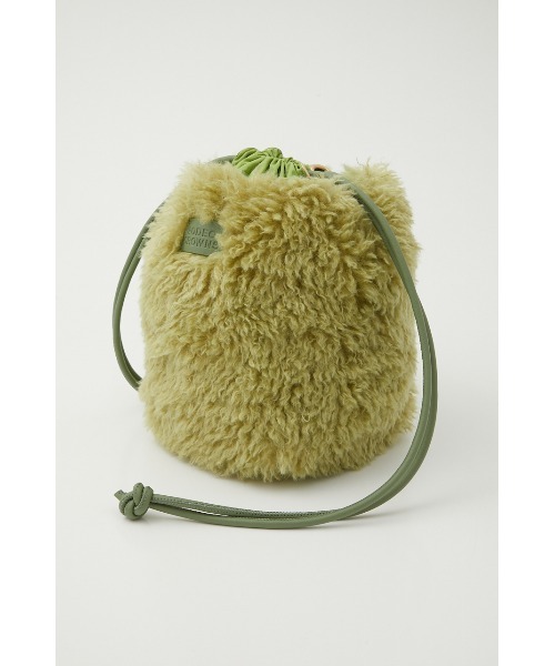RODEO CROWNS WIDE BOWL(ロデオクラウンズワイドボウル)の「FAUX FUR BAG(ショルダーバッグ・レディース・ホワイト系その他/オレンジ/ライトグリーン・FREE)」の15枚目の写真