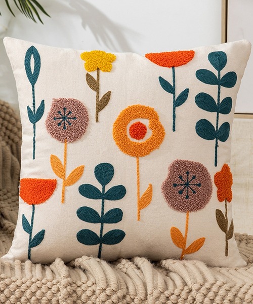 aimoha（アイモハ）の「aimoha home立体感刺繍クッションカバー（クッション/クッションカバー・レディース・その他5/その他3/その他8/その他9/その他1/その他4/その他6・FREE）」の3枚目の写真