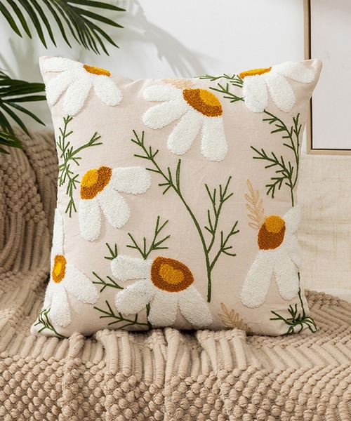 aimoha（アイモハ）の「aimoha home立体感刺繍クッションカバー（クッション/クッションカバー・レディース・その他5/その他3/その他8/その他9/その他1/その他4/その他6・FREE）」の5枚目の写真