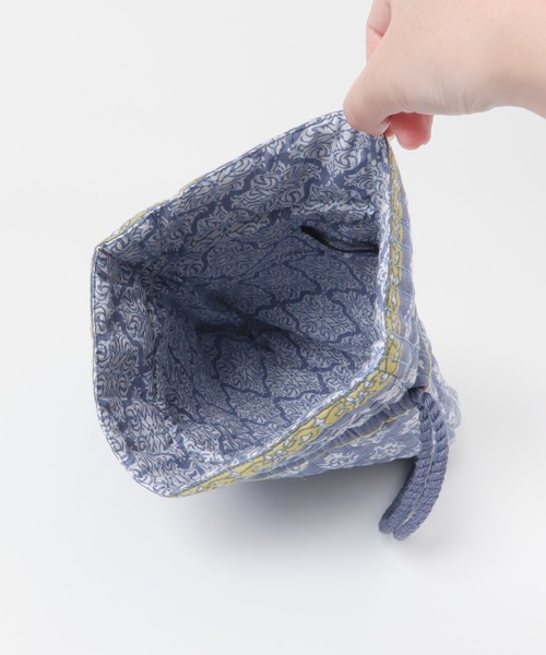 URBAN RESEARCH Sonny Label（アーバンリサーチサニーレーベル）の「MIXプリントコットンポシェット（ショルダーバッグ・レディース・ブラック/カーキ/ブルー・ONE）」の13枚目の写真