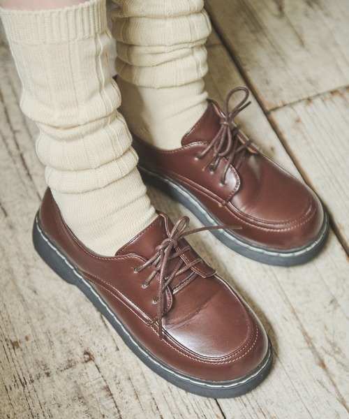 Crisp（クリスプ）の「レースアップシューズ（その他シューズ・レディース・ブラウン/ブラック・37/38/36）」の10枚目の写真