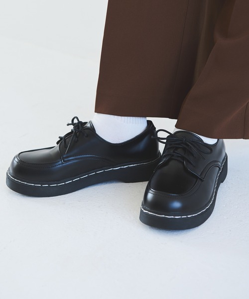 Crisp（クリスプ）の「レースアップシューズ（その他シューズ・レディース・ブラウン/ブラック・37/38/36）」の20枚目の写真