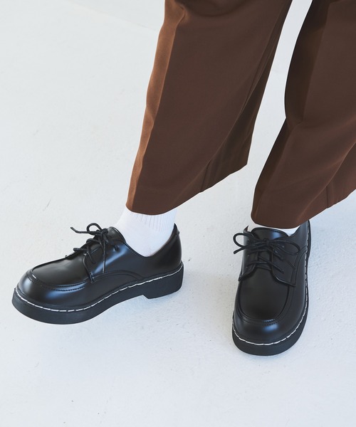 Crisp（クリスプ）の「レースアップシューズ（その他シューズ・レディース・ブラウン/ブラック・37/38/36）」の21枚目の写真