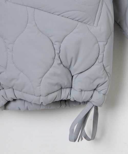 WEGO(ウィゴー)の「WEGO/キルティングブルゾン(ブルゾン・レディース・ブラック/ライトグレー/ホワイト・FREE)」の12枚目の写真