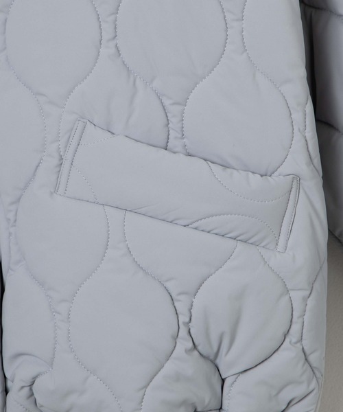 WEGO(ウィゴー)の「WEGO/キルティングブルゾン(ブルゾン・レディース・ブラック/ライトグレー/ホワイト・FREE)」の13枚目の写真