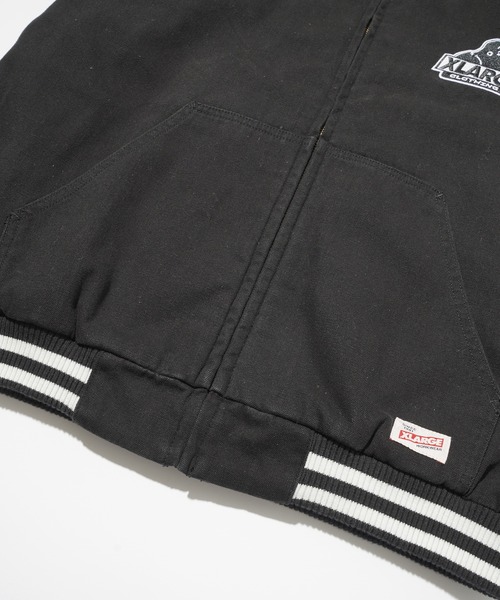 XLARGE（エクストララージ）の「【販売終了】OLD OG HOODED WORK JACKET（ブルゾン・メンズ・オリーブ/バーガンディー/ベージュ/ブラック・XL/L/S/M）」の9枚目の写真