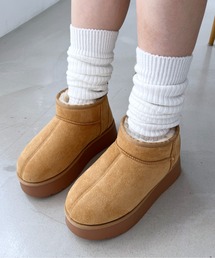 Heather | インヒールムートンブーツ　977318(ブーツ)