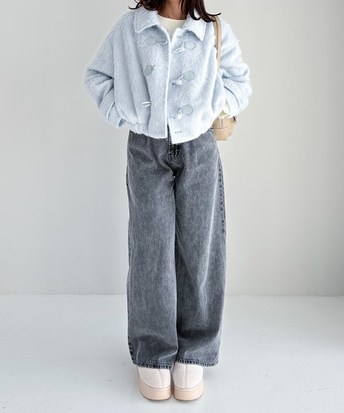 Heather（ヘザー）の「インヒールムートンブーツ　977318（ブーツ・レディース・ブラック/ベージュ/アイボリー・M/L）」の15枚目の写真