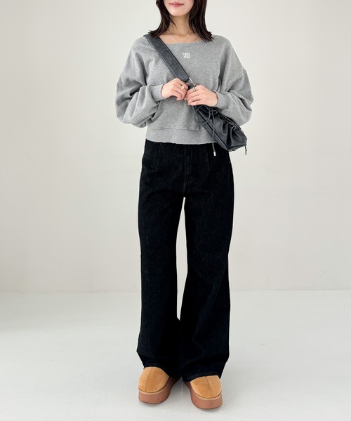 Heather（ヘザー）の「インヒールムートンブーツ　977318（ブーツ・レディース・ブラック/ベージュ/アイボリー・M/L）」の22枚目の写真