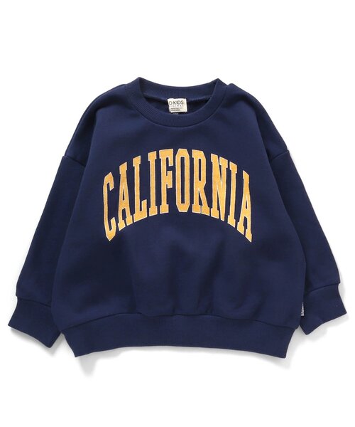 F.O.KIDS（エフオーキッズ）の「カレッジロゴトレーナー（スウェット・キッズ・アイボリー/チャコール/ネイビー/グリーン/レッド・100/110/120/130/140/150/160）」の5枚目の写真