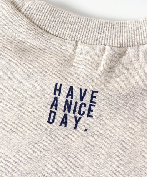 F.O.KIDS（エフオーキッズ）の「カレッジロゴトレーナー（スウェット・キッズ・アイボリー/チャコール/ネイビー/グリーン/レッド・100/110/120/130/140/150/160）」の18枚目の写真