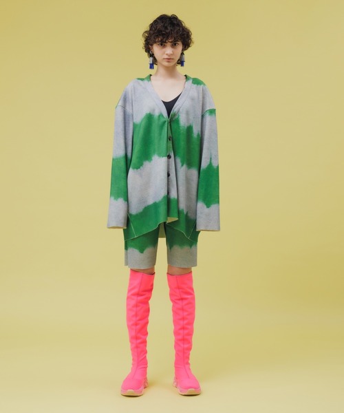 nontokyo プリントリブショーツ　新品 その他パンツ NON TOKYO/ノントーキョー/プリントリブショーツ