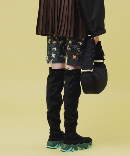 その他パンツ NON TOKYO/ノントーキョー/プリントリブショーツ