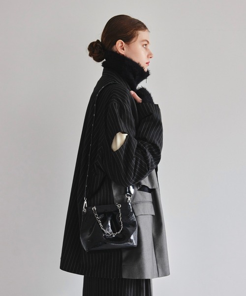 seyto（セイト）の「Multi way patent fake leather bag / マルチウェイパテントフェイクレザーバック（ショルダーバッグ・メンズ・ブルー/ブラウン/ブラック・FREE）」の15枚目の写真