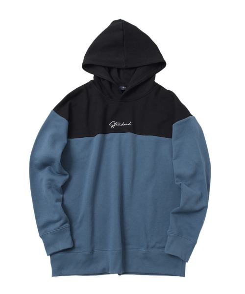 GLAZOS(グラソス)の「TC裏毛・バイカラーパーカー(その他トップス・キッズ・ベージュ/ライトブルー/グレー・140cm/150cm/160cm/170cm)」の15枚目の写真