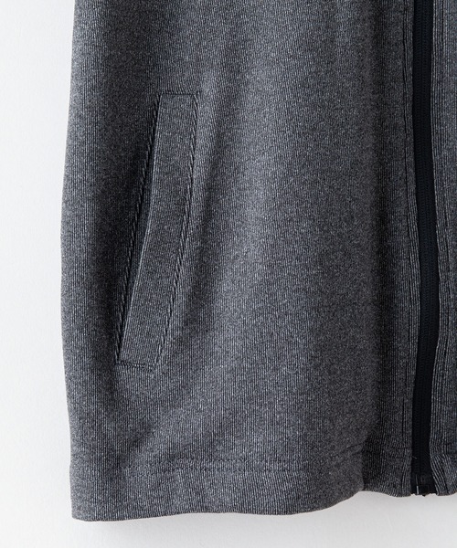 JEANS MATE(ジーンズメイト)の「【KAITEKI+】フラッフィースムースリブ ブルゾン(ブルゾン・メンズ・ブルー/ベージュ/チャコールグレー・MEDIUM/X-LARGE/LARGE)」の9枚目の写真