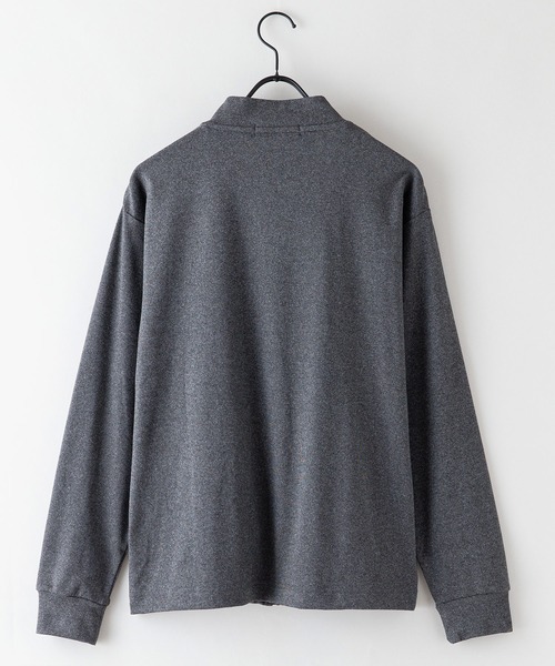 JEANS MATE(ジーンズメイト)の「【KAITEKI+】フラッフィースムースリブ ブルゾン(ブルゾン・メンズ・ブルー/ベージュ/チャコールグレー・MEDIUM/X-LARGE/LARGE)」の11枚目の写真
