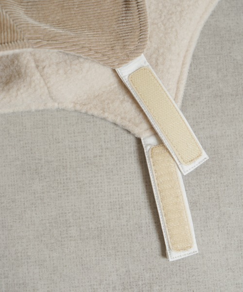 【NAOMI ITO】リバーシブル耳当て帽子 エクリュ S・M（ハット）｜NAOMI ITO（ナオミイトウ）