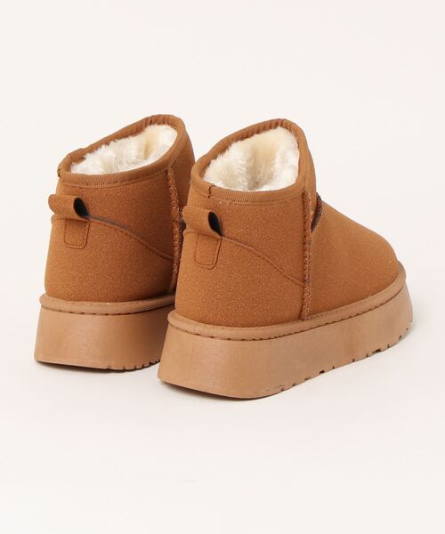 clear（クリア）の「ムートンショートブーツ（ブーツ・レディース・キャメル・M/L）」の12枚目の写真