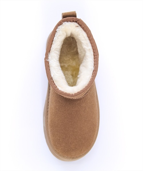 clear（クリア）の「ムートンショートブーツ（ブーツ・レディース・キャメル・M/L）」の7枚目の写真