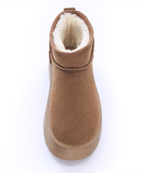 clear（クリア）の「ムートンショートブーツ（ブーツ・レディース・キャメル・M/L）」の10枚目の写真