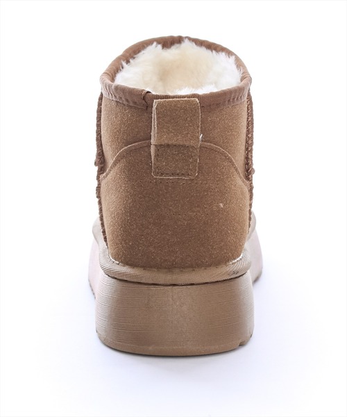 clear（クリア）の「ムートンショートブーツ（ブーツ・レディース・キャメル・M/L）」の11枚目の写真