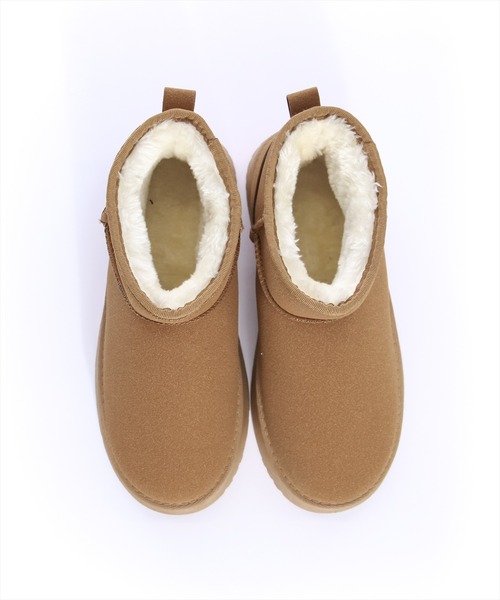 clear（クリア）の「ムートンショートブーツ（ブーツ・レディース・キャメル・M/L）」の22枚目の写真