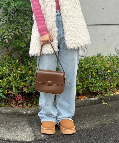 clear（クリア）の「ムートンショートブーツ（ブーツ・レディース・キャメル・M/L）」の16枚目の写真